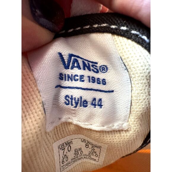 Vans X Mooneyes Yellow Moon Equipment Authentic 44 DX Shoes Size US M 7 / W 8.5 - Picture 4 of 9